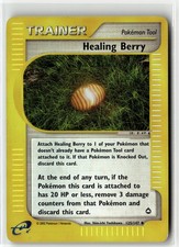 Healing Berry Uncommon Aquapolis 125/147 Reverse Holo LP on eBay