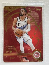 2025-26 Topps Match Attax Red Super Rare Trae Young Hawks #36 SP UL53