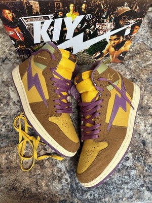 Kool Kiy corduroy scarecrow pack size 13 authentic purple yellow brown