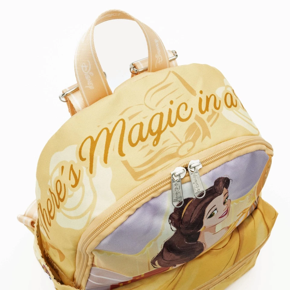 - La Bella y la Bestia - Mochila Belle 13"" Nylon Deluxe, Amarillo, A25233 Foto 3 de 4
