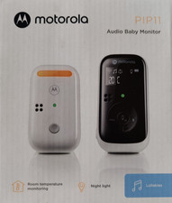 Motorola Babyphone PIP11, Zwei-Wege-Kommunikation, Nachtlicht, 300m Reichweite