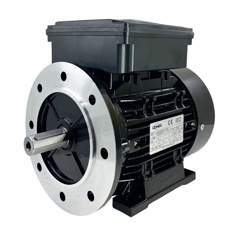 Moteur électrique monophasé 220V 0.55kW 1500 tr/min B35 à double condensateur 4MLE801
