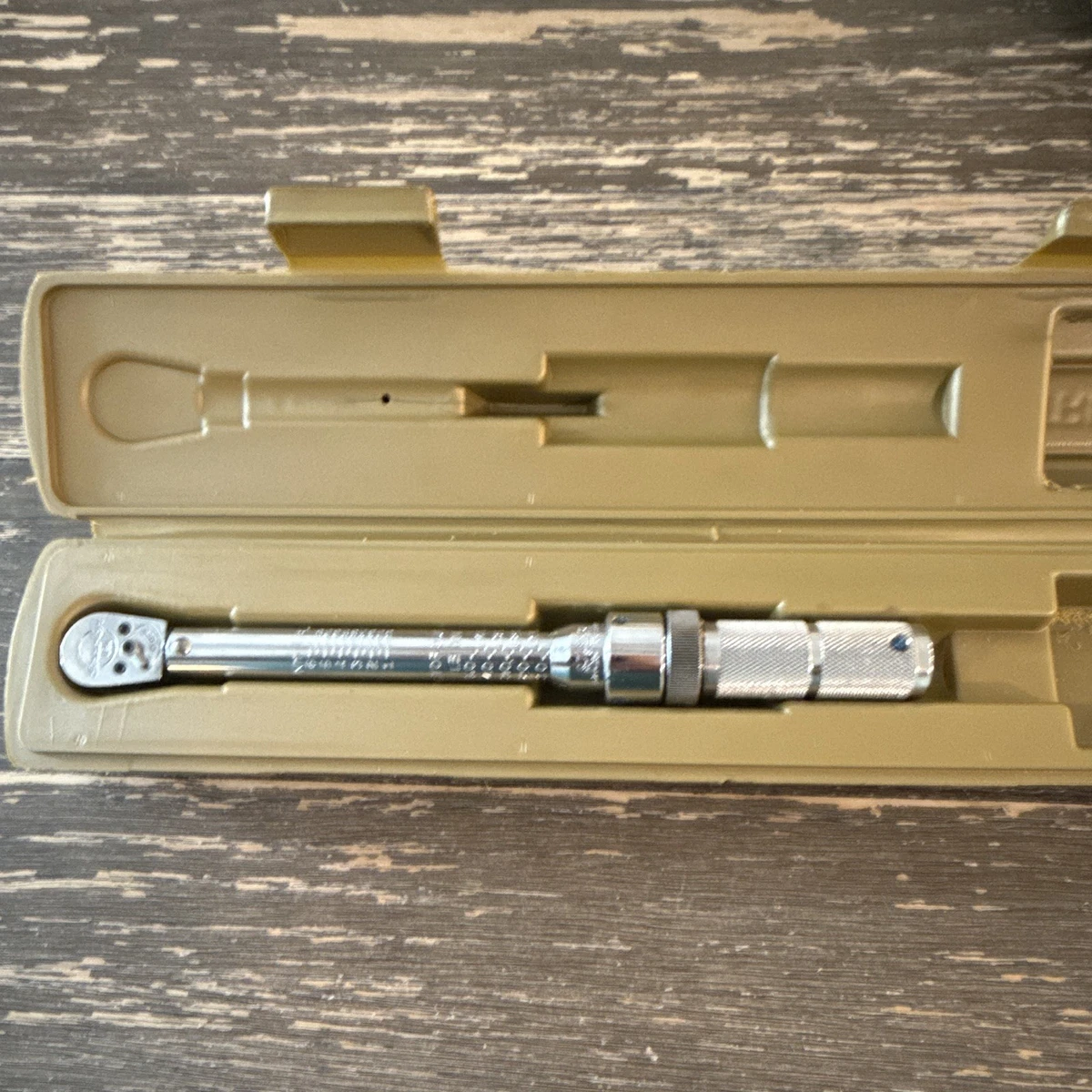Snap on tools 1/4 drive inch pound torque wrench. QT1R50. New | eBay