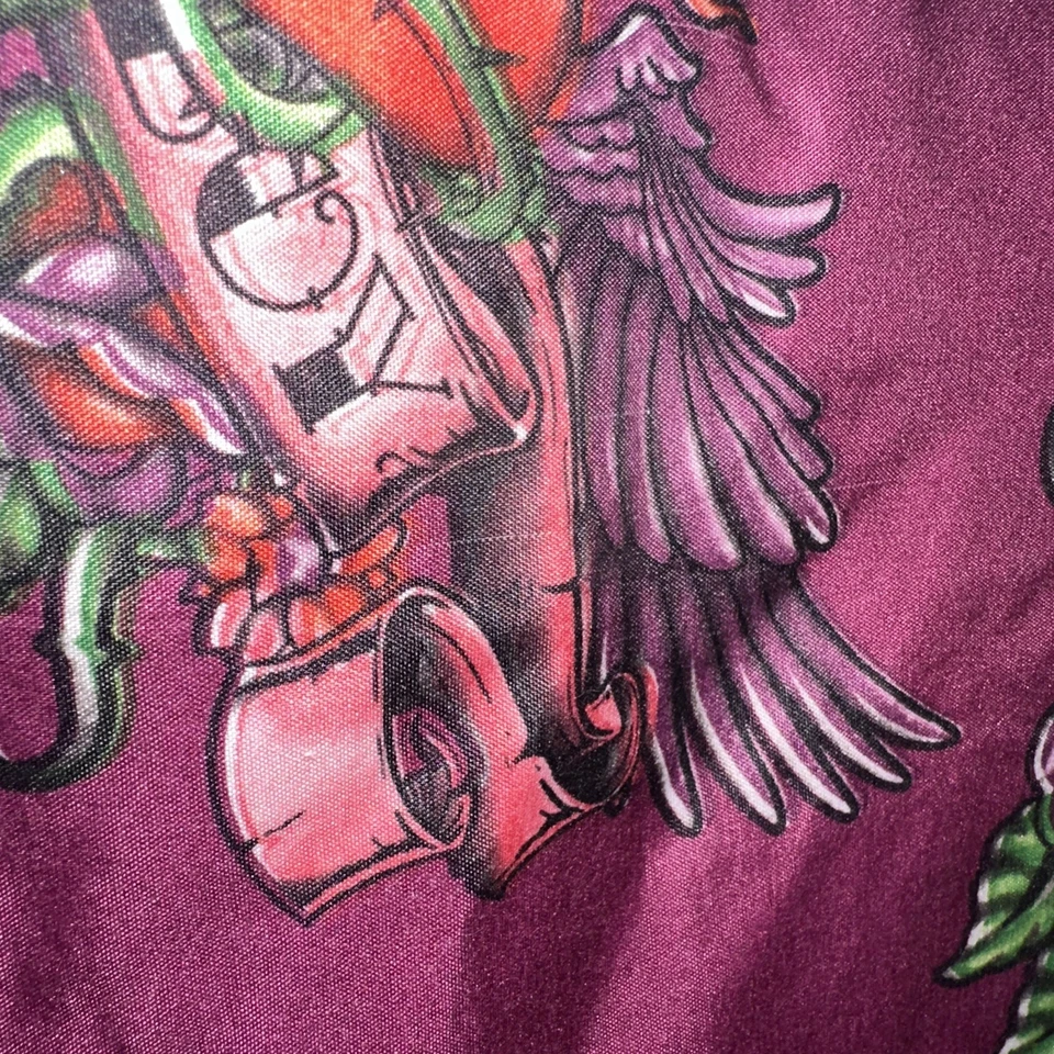 SÁBANA PLANA PLAYBOY AÑOS 90 RARA TAMAÑO COMPLETO PÚRPURA CORAZONES ALADOS LLAMAS 2 FUNDAS Foto 4 de 4