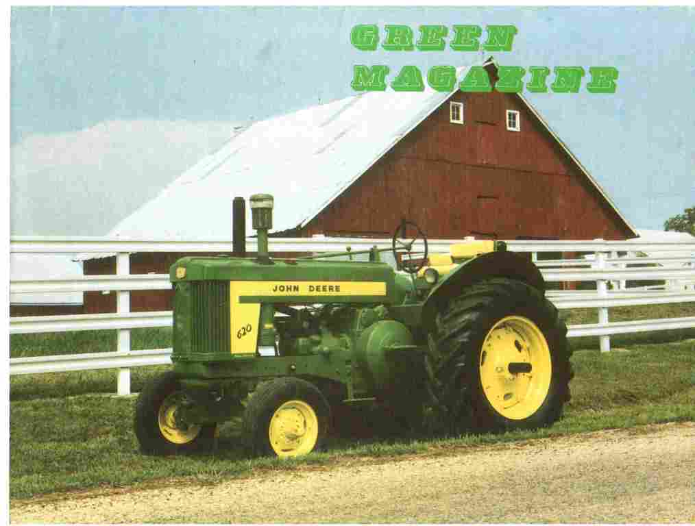 John Deere Rotary Combine 4010 tractor Green magazine eBay