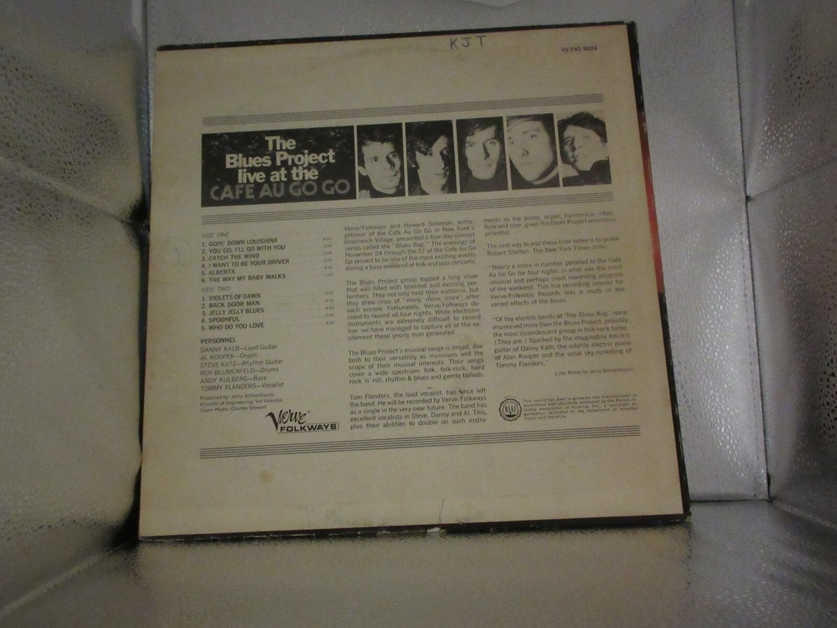 THE BLUES PROJECT LP LIVE AT THE CAFE AU GO GO | eBay