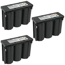 3 Pack EnerSys 0859-0012 6V 8Ah Batteries Compatible with Forma Scientific 8416