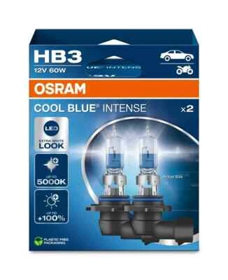 OSRAM Cool Blue Intense Next Gen 5000K HB3 (Twin) - Bright White Car Bulbs - Image 1 of 3