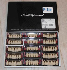 Willi Geller Creapearl Frontzähne 15 Garnituren D3 NEU Art. Nr. P-110