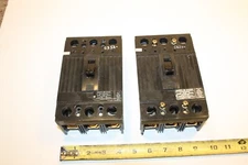QTY 2 GE General Electric TQD32225 Circuit Breaker 3p 225 A 240V MAIN 225amp
