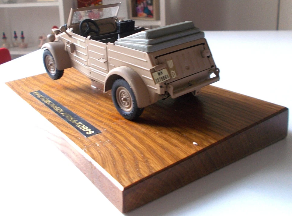 GONIO TYPE 82 KUBELWAGEN AFRICA  1/24 NO POLITOYS, MERCURY, DINKY,  CORGY - Immagine 4 di 4