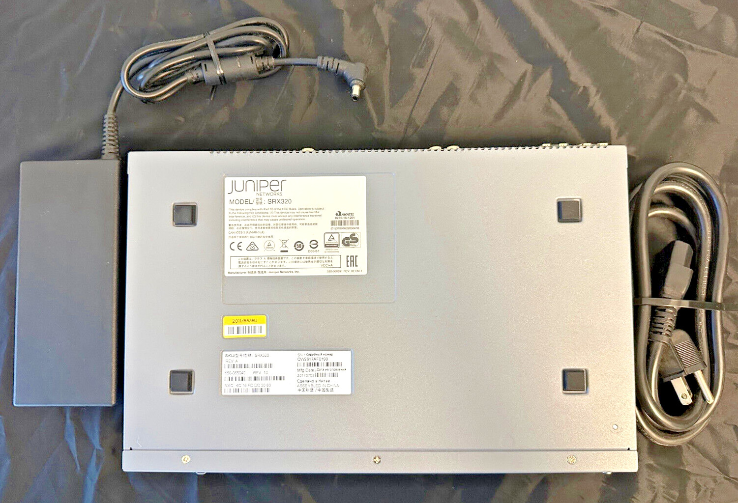 Juniper Networks SRX320 6-Port Service Gateway Security Appliance Tested -190