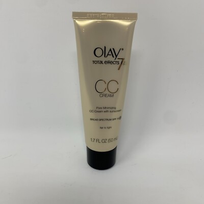 Olay Total Effects 7 In One CC Pore Minimizing Fair To Light Sunscreen 1.7 fl oz