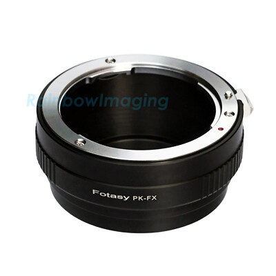 Pentax K Mount Lens to Fuji X-A7 X-A10 X-T100 XT3 XT2 XT X-T4 X-T3 X-T30 Adapter