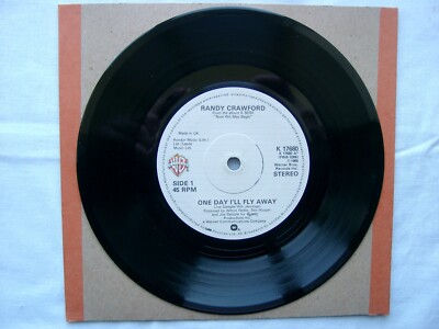 RANDY CRAWFORD -One Day I'll Fly Away 7'' - K 17680 - 1980 UK a