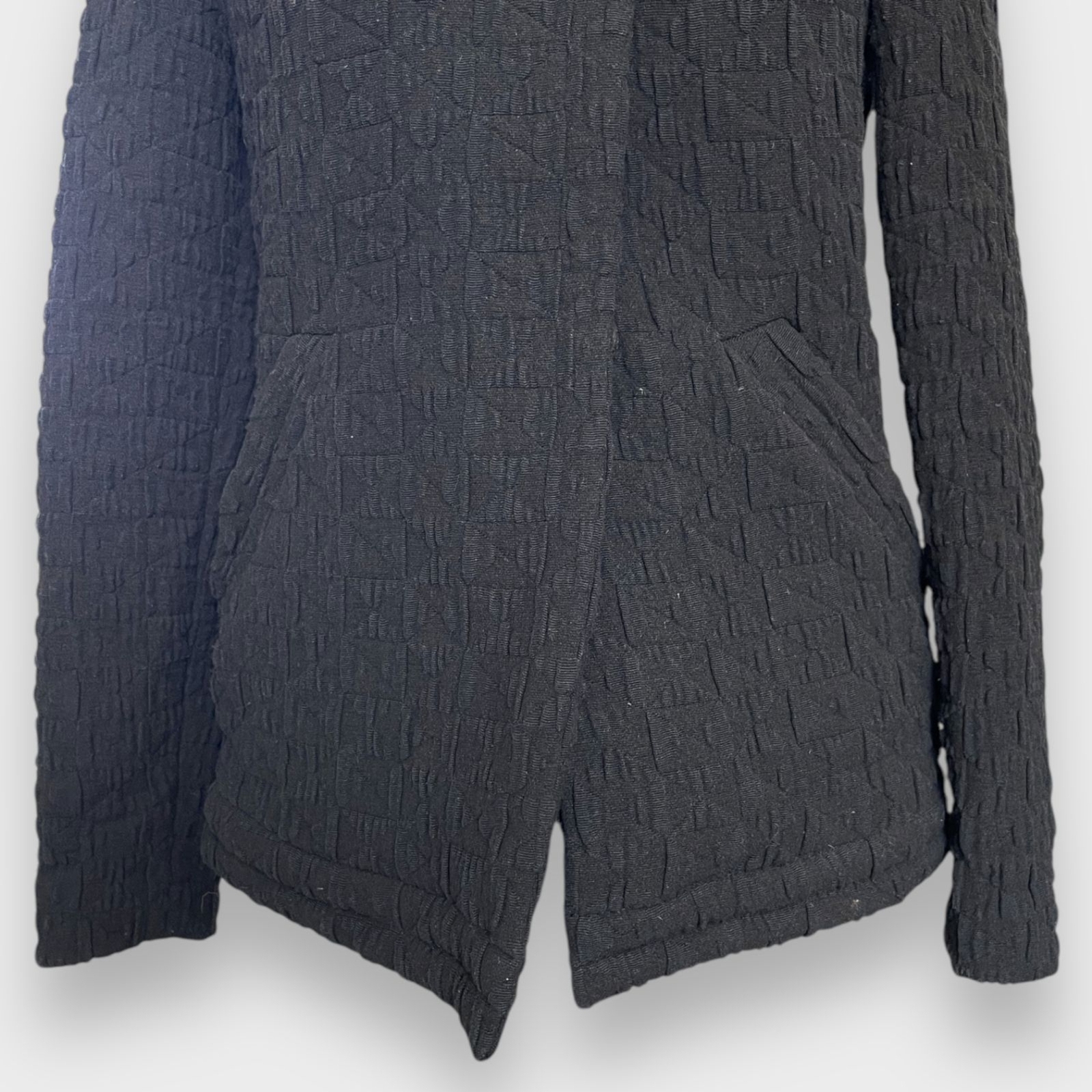 IRO Heddi Textured Patterned Knit Jacket Women's … - image 5