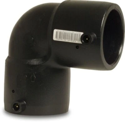 PE Elektro Schweißmuffe, Schweißfitting, Schweißbogen d 32/90°- Frialen / F 2