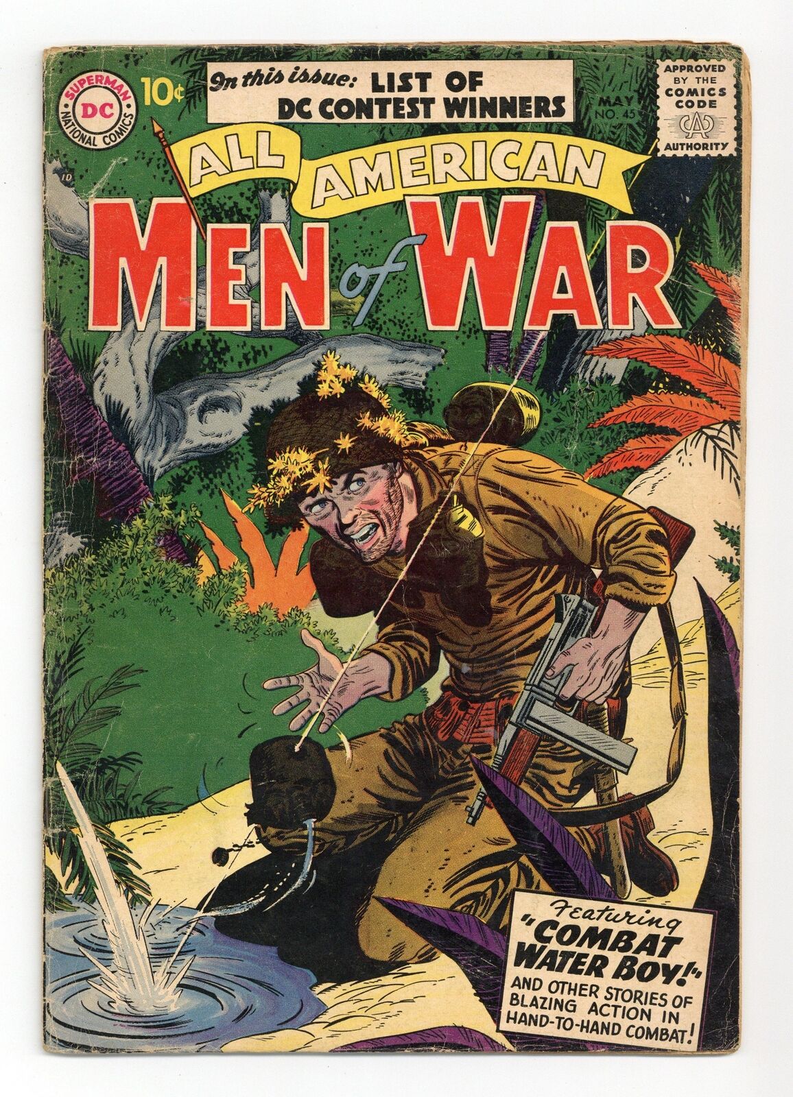 All American Men of War #45 GD/VG 3.0 1957