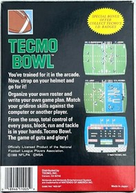 Nintendo NES TECMO SUPER BOWL Complete w/ Poster - NEW OLD STOCK - NEAR MINT!!!