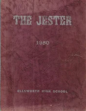 High School Yearbook Ellsworth Maine ME Ellsworth High School Jester 1950