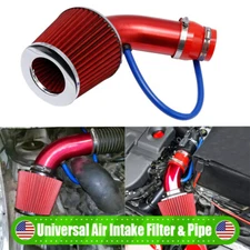 Cold Air Intake Filter Induction Kit Pipe Power Flow Hose System Accessories EOJ