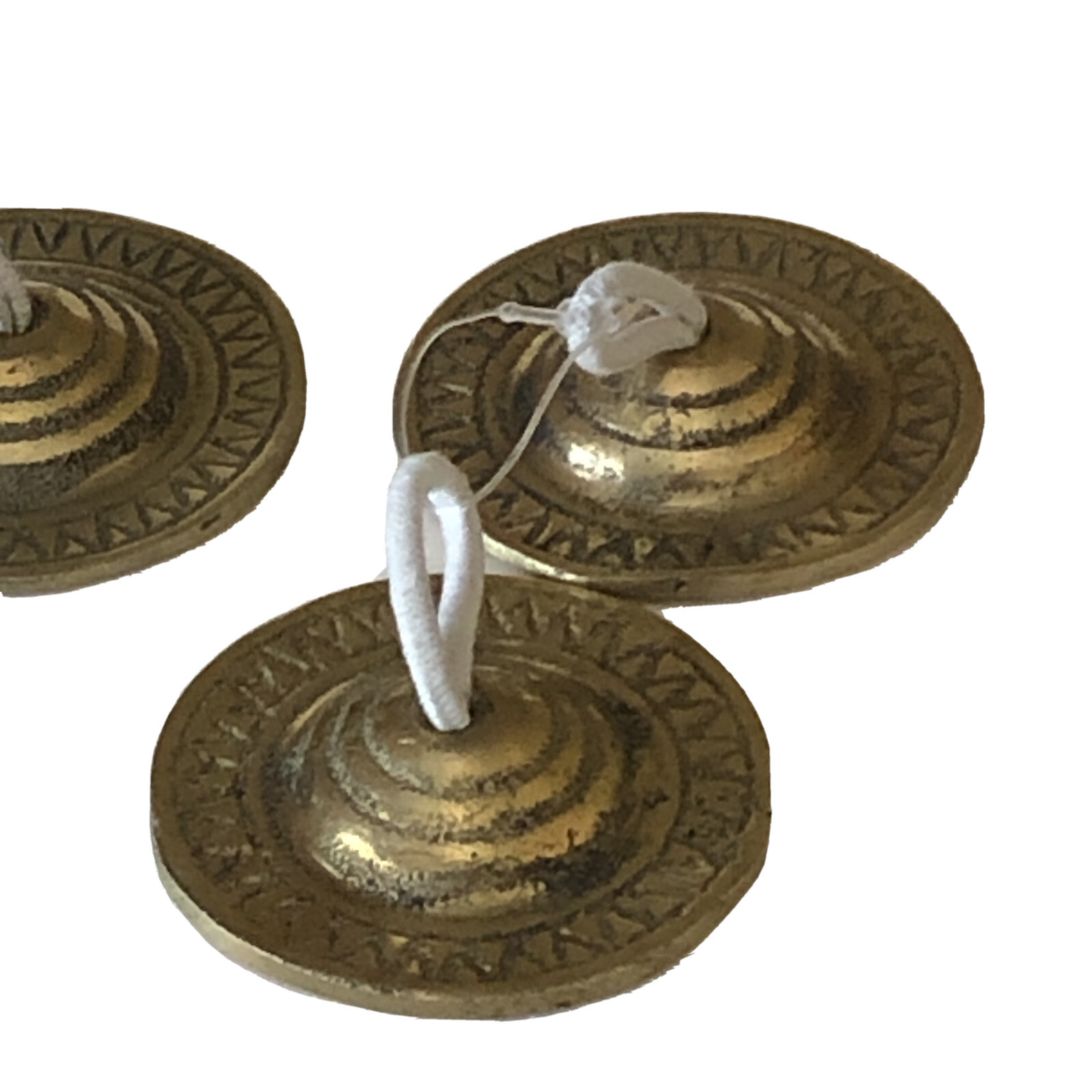 Vintage Finger Cymbals Percussions Belly Dancer Zills… Gem
