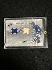 2001-02 Spx Hockey Hidden Treasures Stick/Jersey Curtis Joseph HT-CJ Toronto🔥￼
