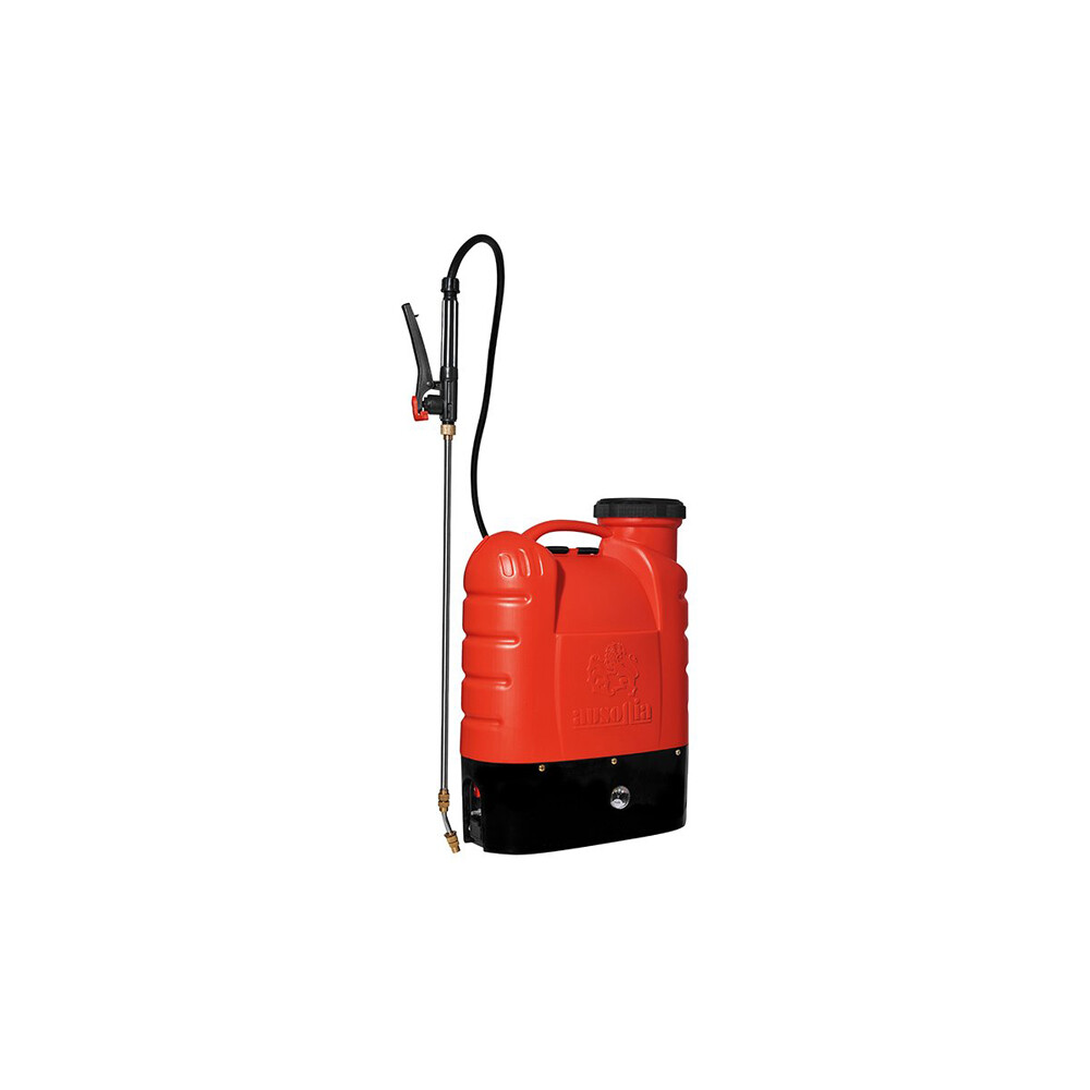 Irroratrice Elettrica Ausonia 16 Litri Batteria 12V 10A Diserbo Giardino