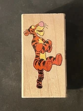 Big Tigger 997-G02 Bouncing Springy Tail Rubber Stamp All Night Media