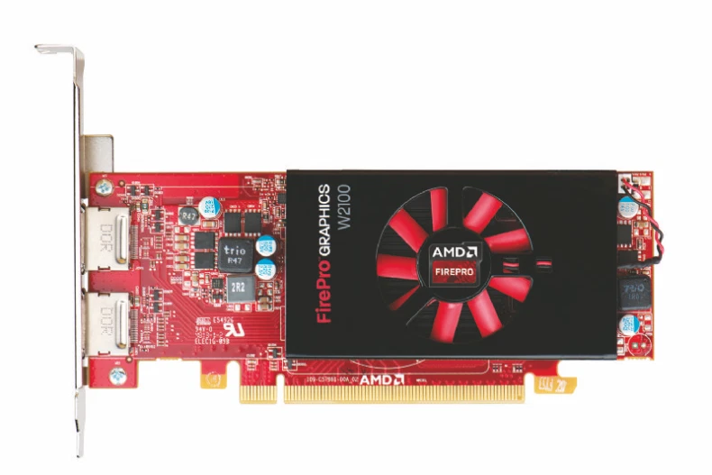  AMD FirePro W2100 2GB GDDR3 PCIe Low ProfileVideo Graphics Card - Image 2 of 4