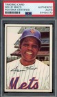 Willie Mays PSA DNA Signed 1975 SSPC Autograph