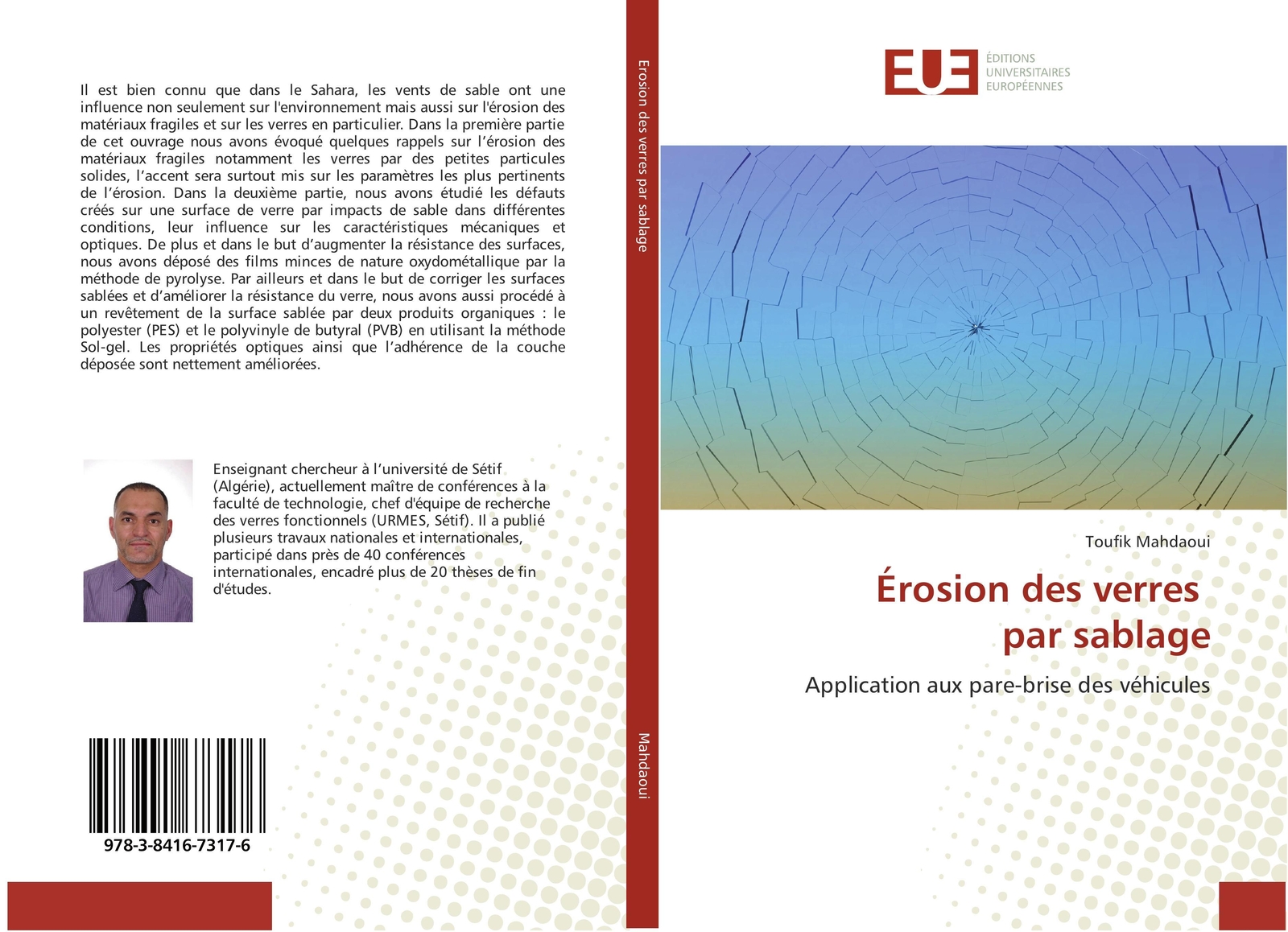 Thumbnail - Toufik Mahdaoui | Érosion Des Verres Par Sablage | Taschenbuch |