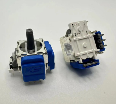 2 St. K-Silver Elektromagnetik TMR / Halleffekt Joysticks für PS5 Controllers