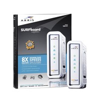 Arris Surfboard Sb6141 Docsis 3.0 Cable Modem - Retail Packaging - White Arris Surfboard Sb6141 Docsis 3.0 Cable Modem - Retail Packaging - White