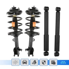 Front + Rear Struts Shocks W/ Coil Spring For 1999- 2004 Honda Odyssey 3.5L