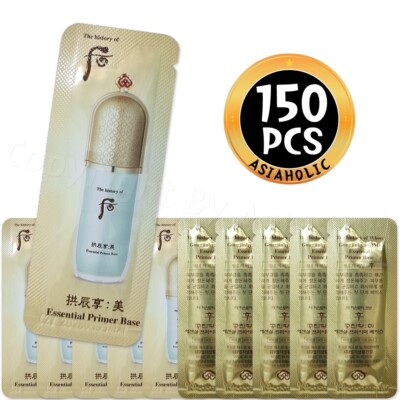 The history of Whoo Gongjinhyang:Mi Essential Primer Base 1ml x 150pcs (150ml)