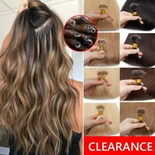 300S Nano Rings REAL THICK 100% Remy Human Hair Extensions Nano Ring Bead Tip 15