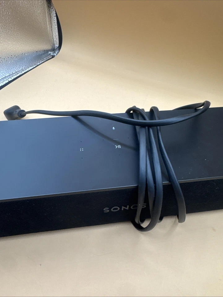 Altavoz barra de sonido Sonos Beam (S14) negro Gen 1 con cable no probado Foto 2 de 4