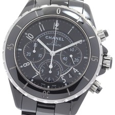 CHANEL J12 41MM H0940 Black ceramic chronograph Automatic Men's Watch_951698