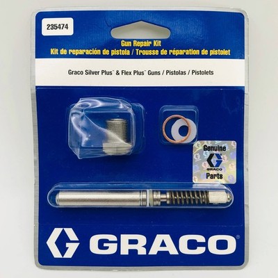 Graco 235474 Spray Gun Repair Kit Silver Plus and Flex Plus Paint 19G22A