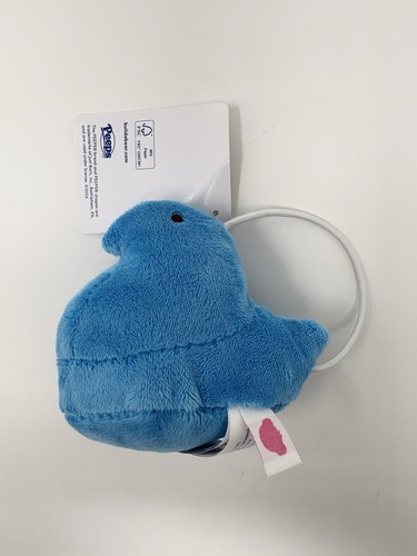 Build A Bear Blue Easter Peeps Chick Wristie Plush Accessory Tags New 3” - Afbeelding 11 van 15
