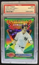 1993 Topps Finest Don Mattingly Refractor #98 Yankees