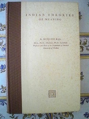 Indian theories of meaning (Adyar Library series)