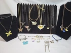 Vtg Now Butterfly Mixed Bulk Costume Jewelry Lot Necklace Bracelet Earring #1012
