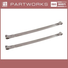 2x Spannband Auspuff für PORSCHE 964 Carrera Mittelschalldämpfer