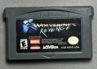 X2 Wolverine's Revenge (GameBoy Advance, 2003) GBA Cart Only - Tested & Working