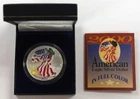 2000 $1 1oz American Silver Eagle - Colorized - Mint State - Uncirculated BU