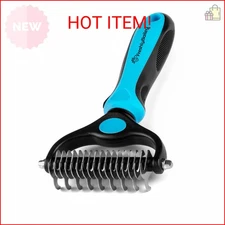 Freshly Bailey Dematting and Deshedding Comb for Dogs and Cats Grooming Tool - M