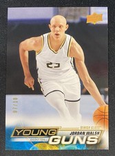 2023 UD GOODWIN CHAMPIONS JORDAN WALSH #YG-15 YOUNG GUNS RC HIGH GLOSS #07/10