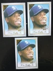 LOT OF 3, 2019 Topps Gallery National Baseball Card Day Ken Griffey Jr. HOF